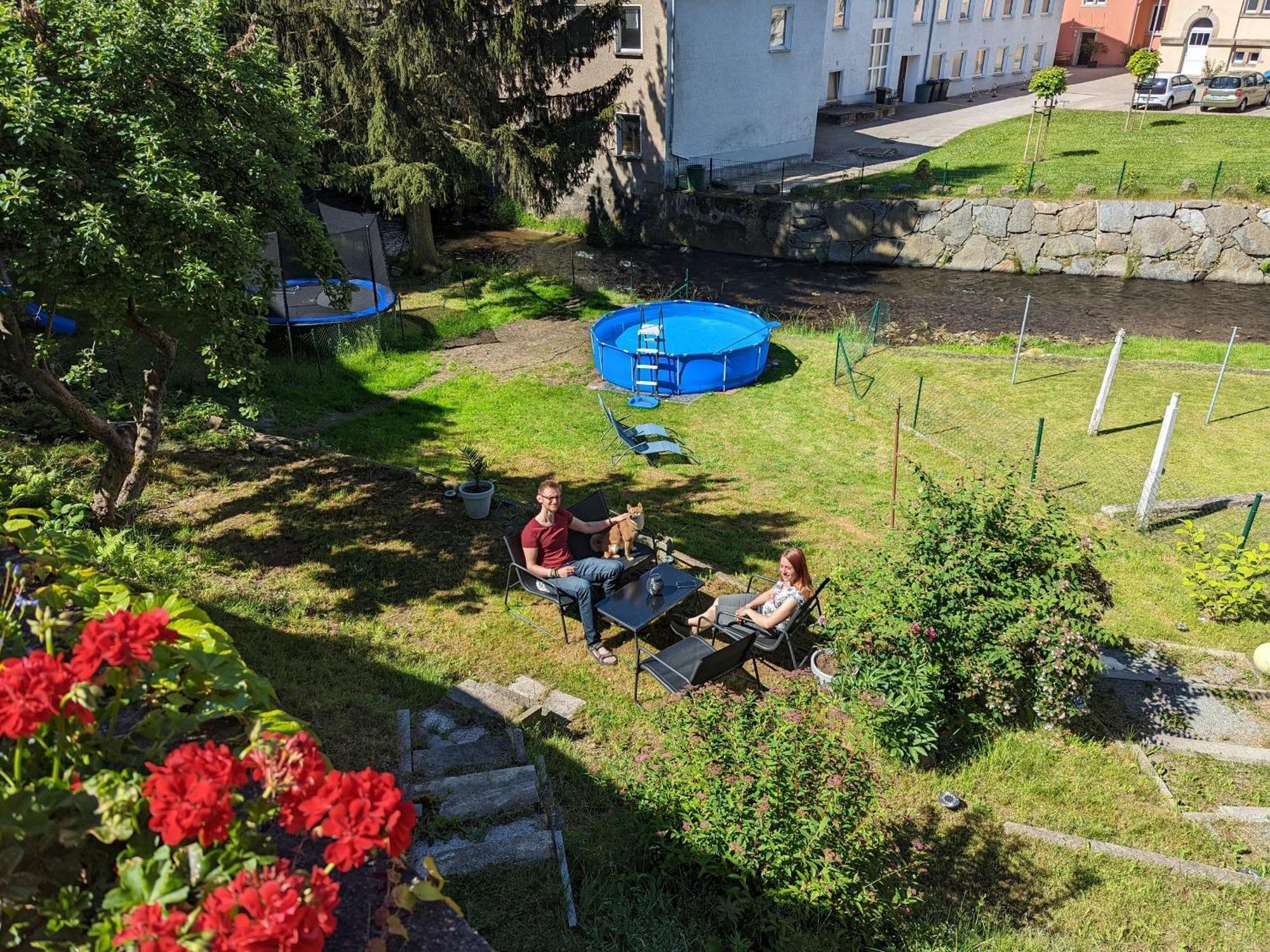 Famzi - Urlaubsmagie - Familienwohnung Mit Gemeinschaftsgarten, -Sauna & -Pool Sebnitz Ngoại thất bức ảnh