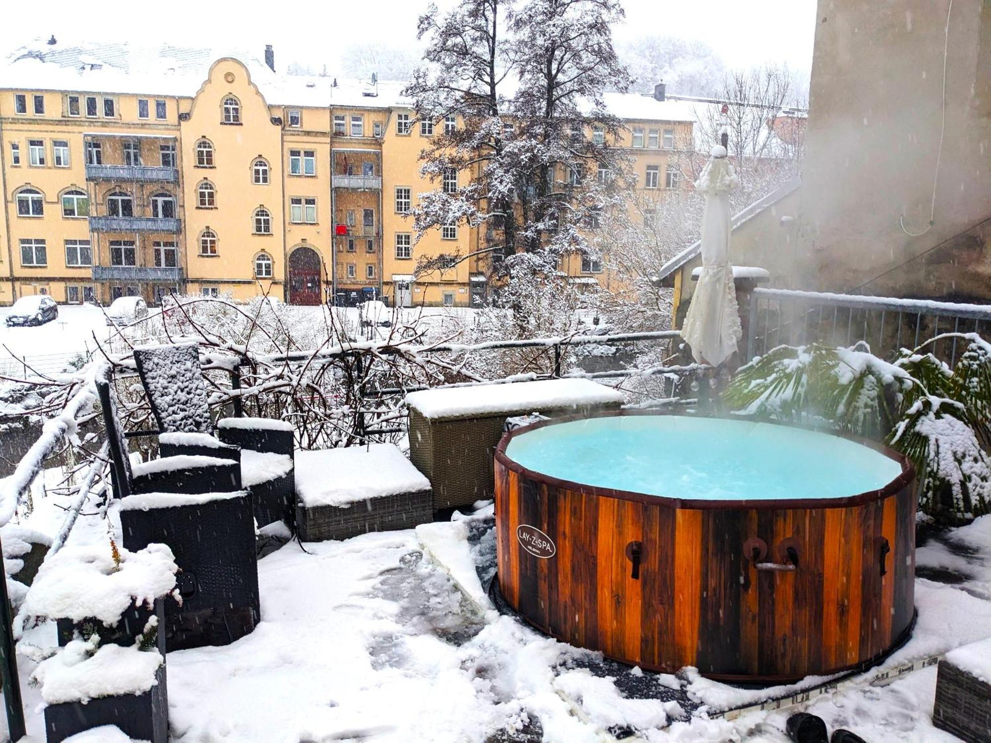 Famzi - Urlaubsmagie - Familienwohnung Mit Gemeinschaftsgarten, -Sauna & -Pool Sebnitz Ngoại thất bức ảnh